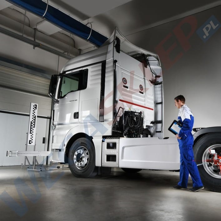 Zdjęcie miniatura produktu Kompletny stelaż do kalibracji kamer wraz z panelem 
do kalibracji kamer w Ford, Man, Scania oraz Iveco Daily