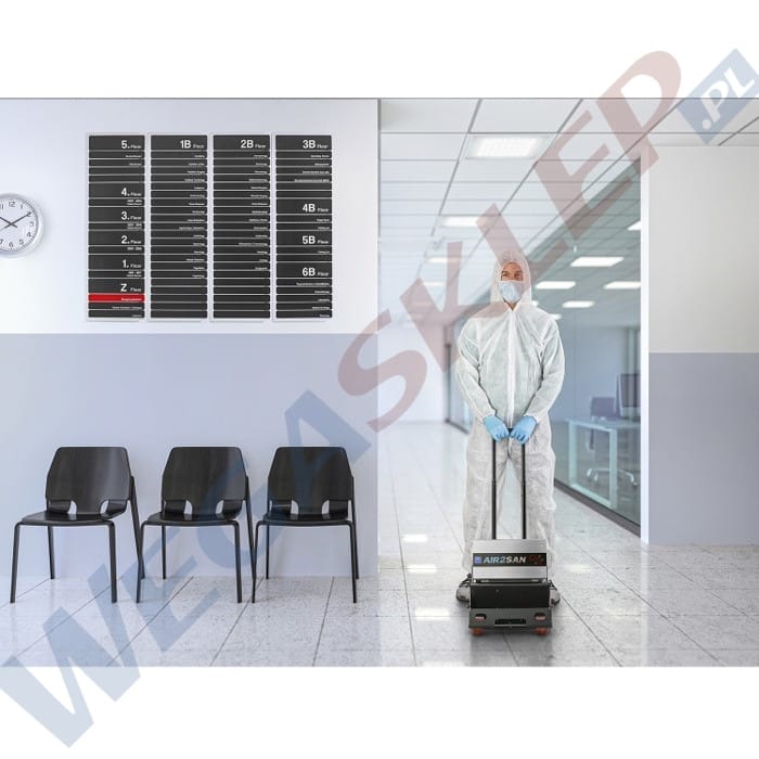 Zdjęcie miniatura produktu Wózek do AIR2 SAN z teleskopową rączką i uchwytem na kabel zasilający