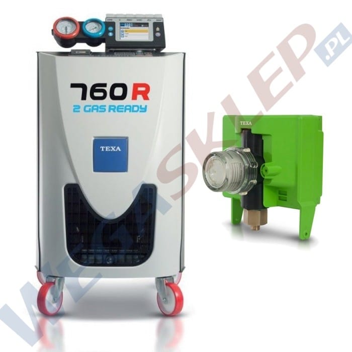 Zdjęcie miniatura produktu Stacja klimatyzacji KONFORT 760R 2 GAS READY + analizator gazu do R134a