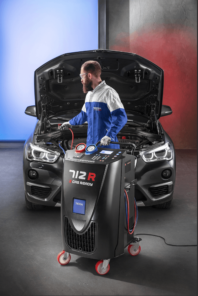 Zdjęcie miniatura produktu Stacja klimatyzacji KONFORT 712R R1234yf z identyfikatorem czynnika RID