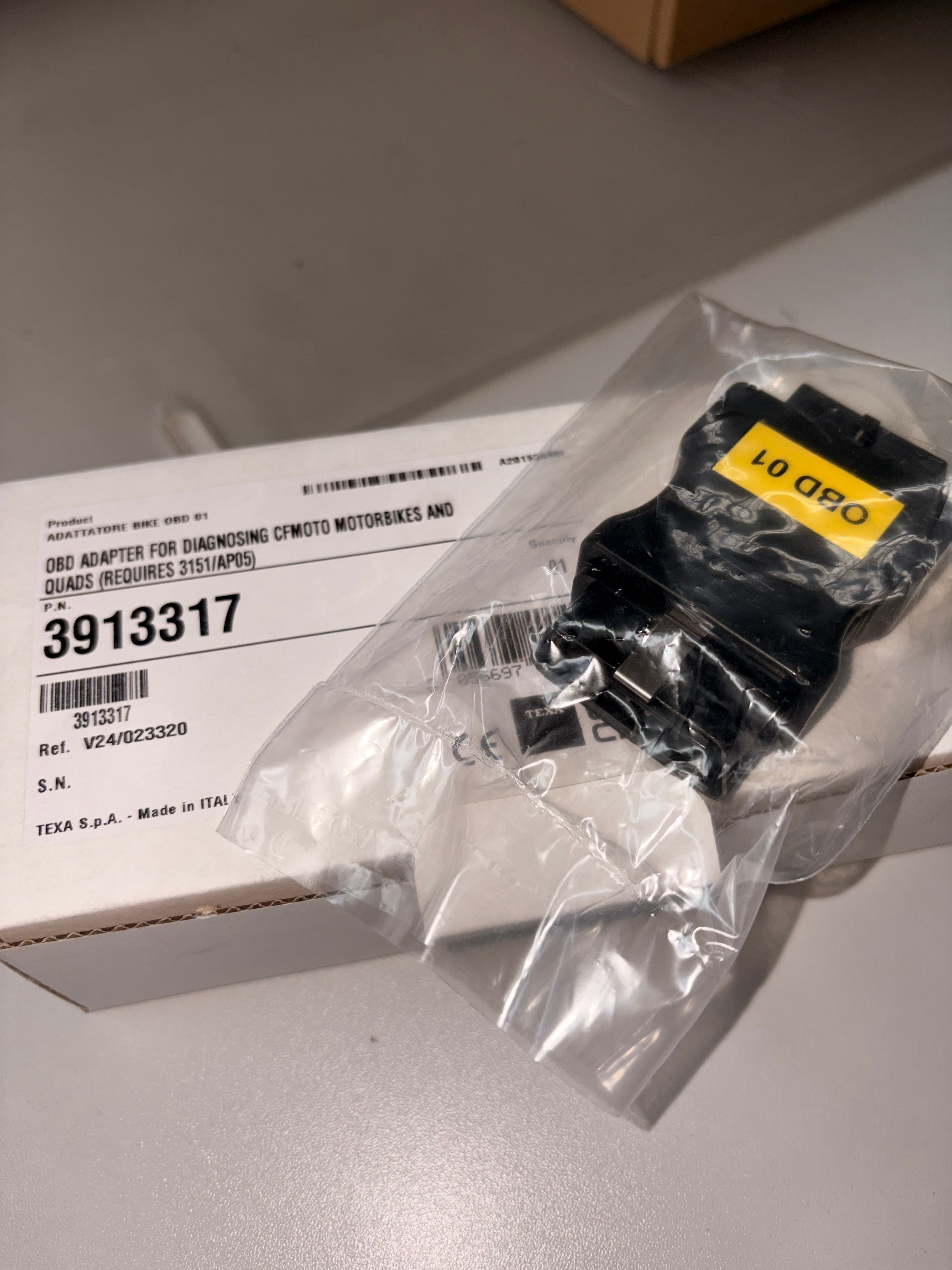 Adapter OBD do diagnostyki CF MOTO motocykle i quady