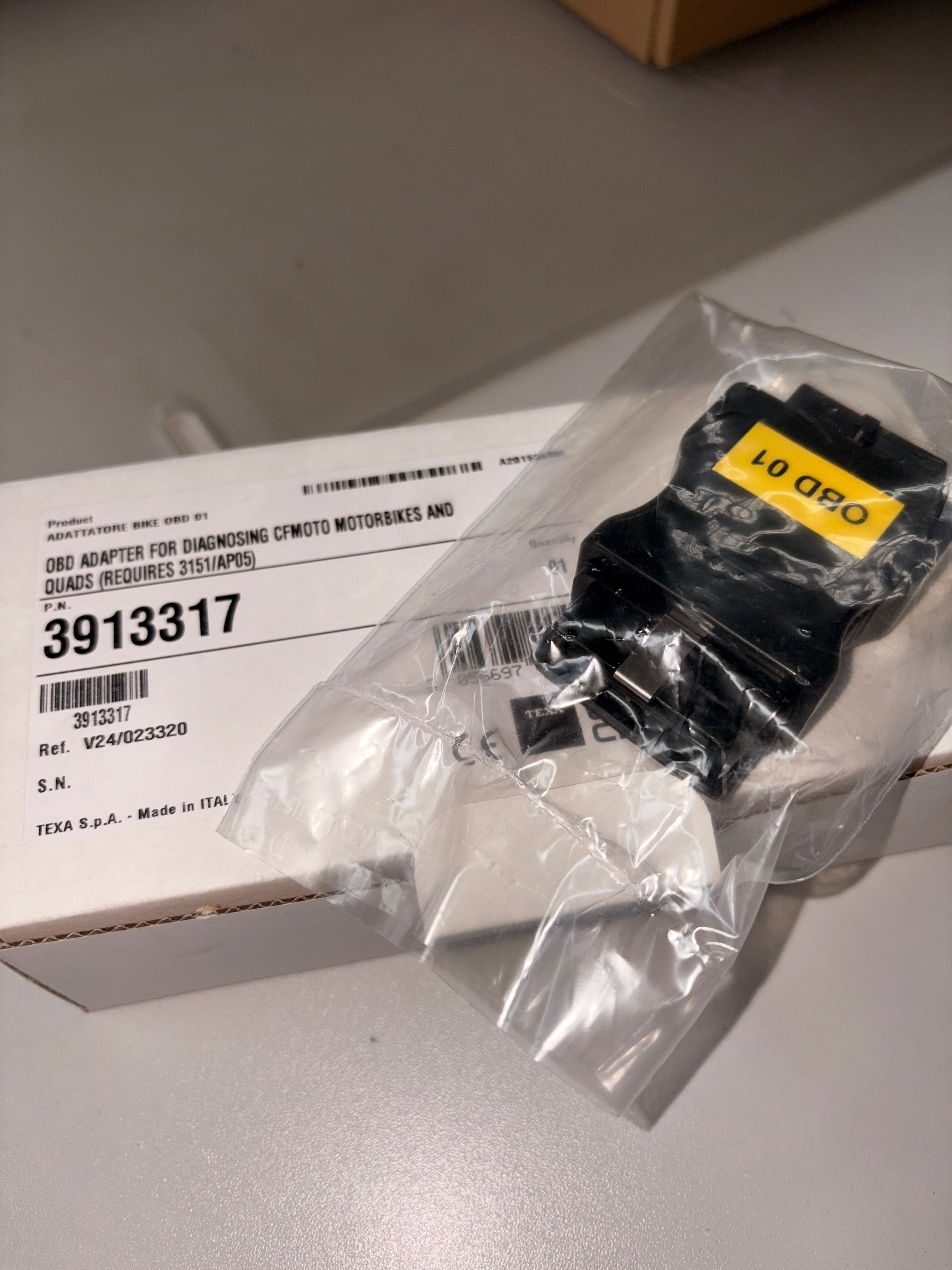 Zdjęcie produktu Adapter OBD do diagnostyki CF MOTO motocykle i quady