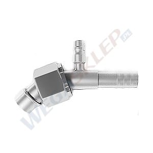 Zdjęcie produktu Złącze, żeńskie o ring, 45° port R134a nr 6 aluminium