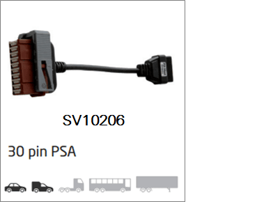 Zdjęcie produktu Kabel 30-PIN PRE-OBD PSA