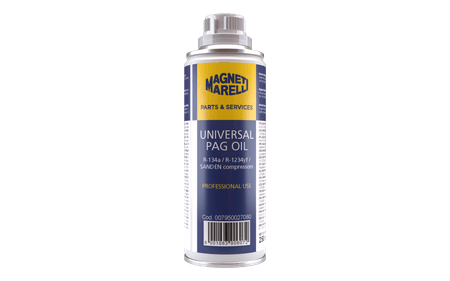 Zdjęcie produktu Olej uniwersalny R1234yf i R134a/Hybrydy/EV - komp. mech. (i elek. Sanden) 250 ml z UV