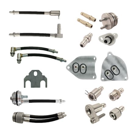 Zestaw 15 najpopularniejszych złączek do urządzenia do wymiany płynu ATF