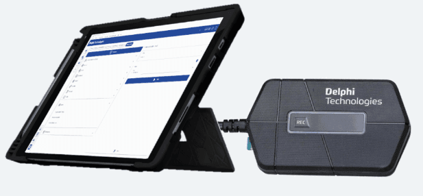 Zdjęcie produktu Zestaw diagnostyczny Delphi DS480E - tester diagnostyczny + tablet z oprogramowaniem TRUCK